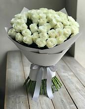 Букет 35 Белых роз в Трубчевске