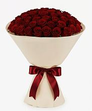 Букет 101 Бордовая роза Блэк Бакарра в Трубчевске