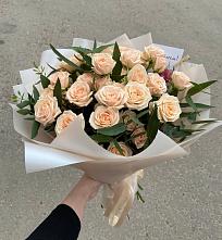 Букет Кремовые розы Латте в Трубчевске
