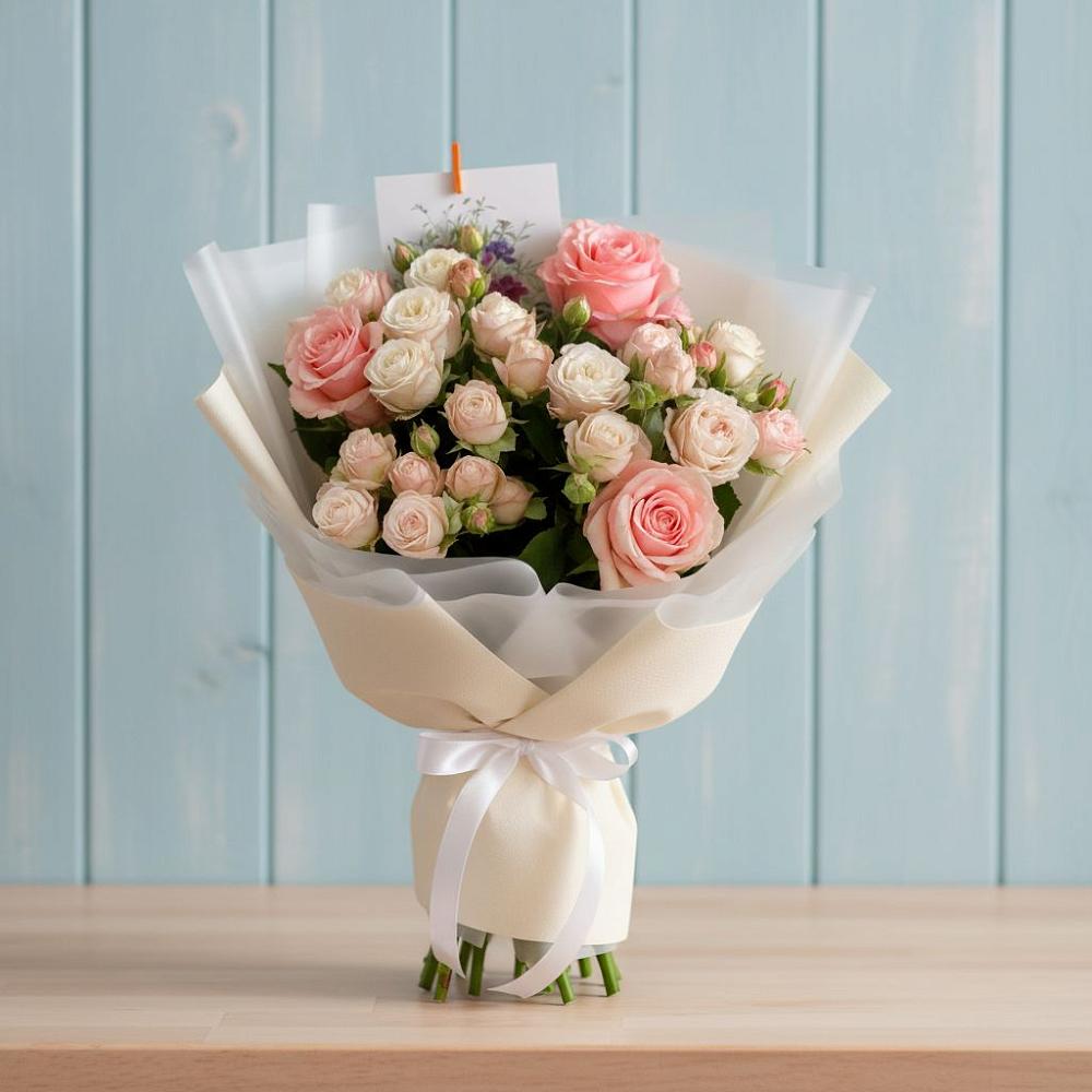 Букет цветов из: Розы в Трубчевске