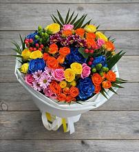 Букет цветов из:  Розы и Хризантемы в Трубчевске