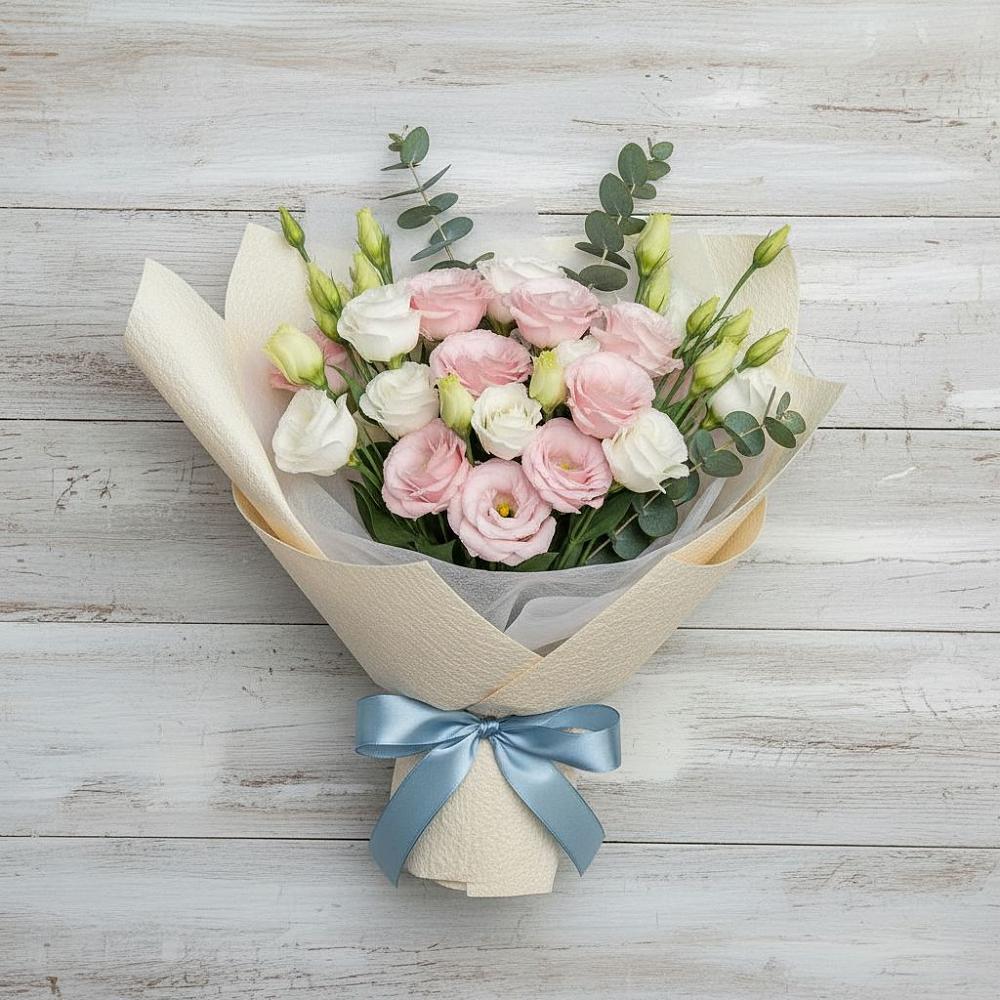 Букет цветов из: Лизиантусы в Трубчевске